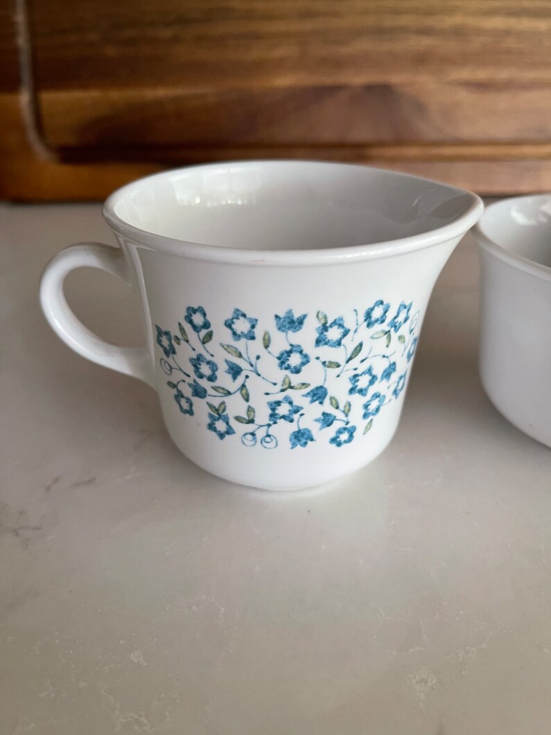 Corelle Blue Heather Creamer and Sugar Bowl Set Etsy