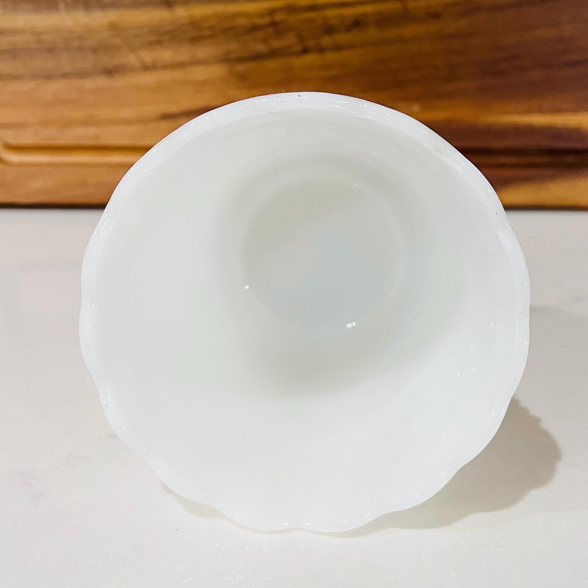 Vintage Fire King Hobnail Milk Glass Planter - Etsy