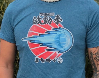 Blue Fireball Premium Unisex T-Shirt