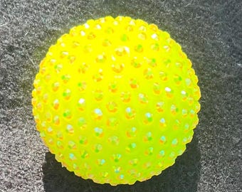 Bola de golfe com strass de cristal: presente brilhante para golfistas