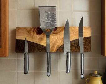 Magnetic Knife Holder | Kitchen Organization | Chef Gift