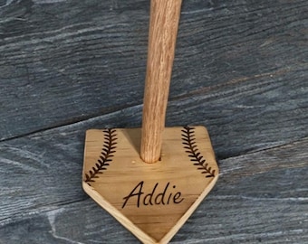 Personalized Baseball Homeplate Ring Holder: Sports Gift