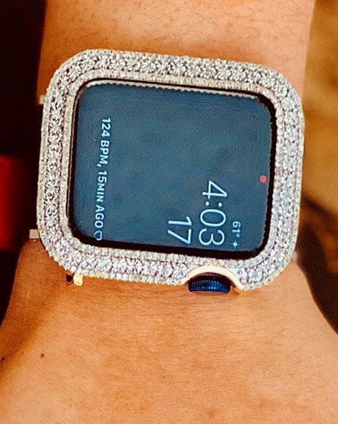 7 Series Apple Watch Band 45mm Real Natural Genuine Diamond Etsy UK 7 Series Apple Watch Band 45mm Real Natural Genuine Diamond Etsy UK