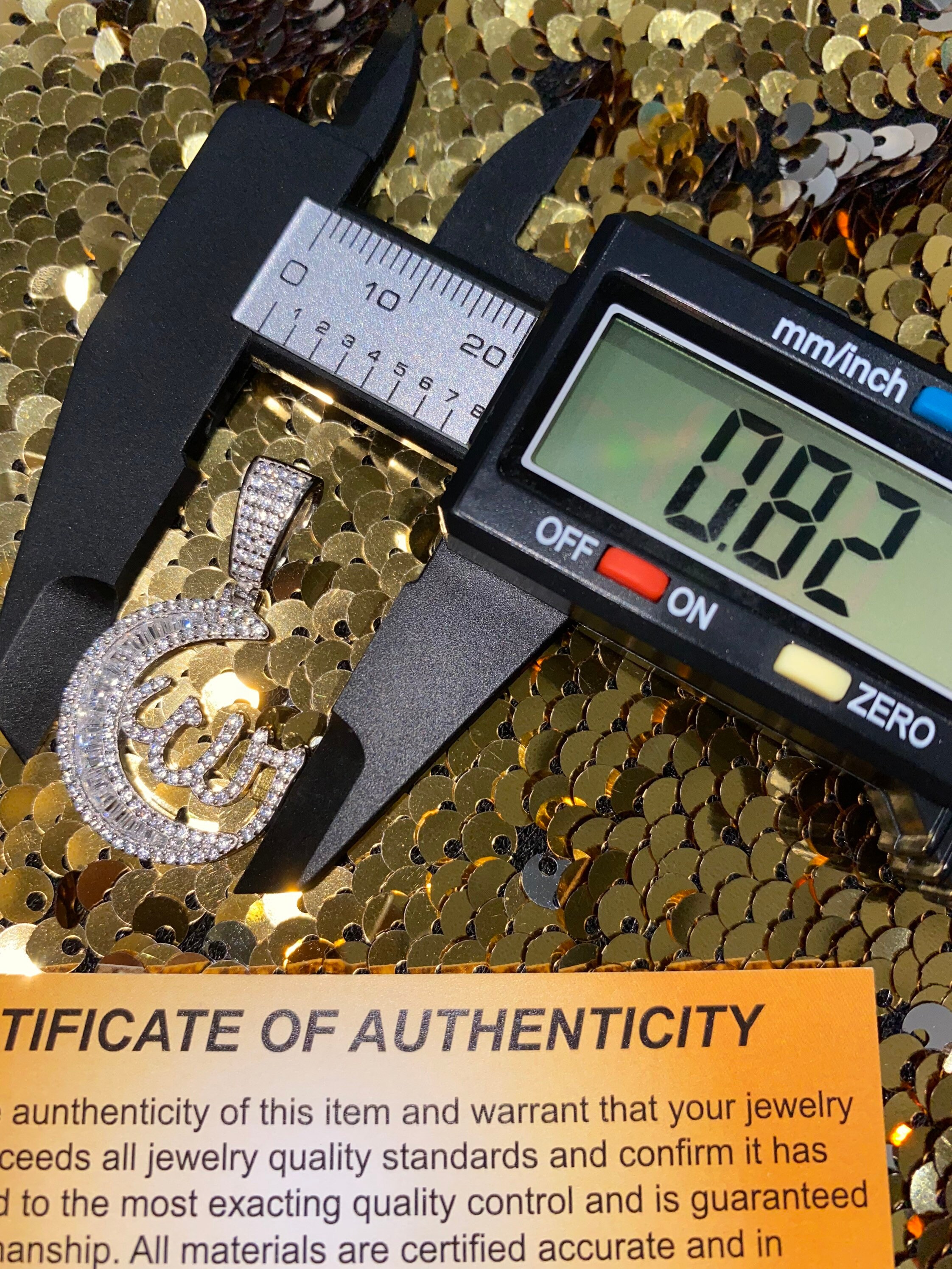 VVS Stunning Allah Pendant for Men or Women Beautiful Etsy