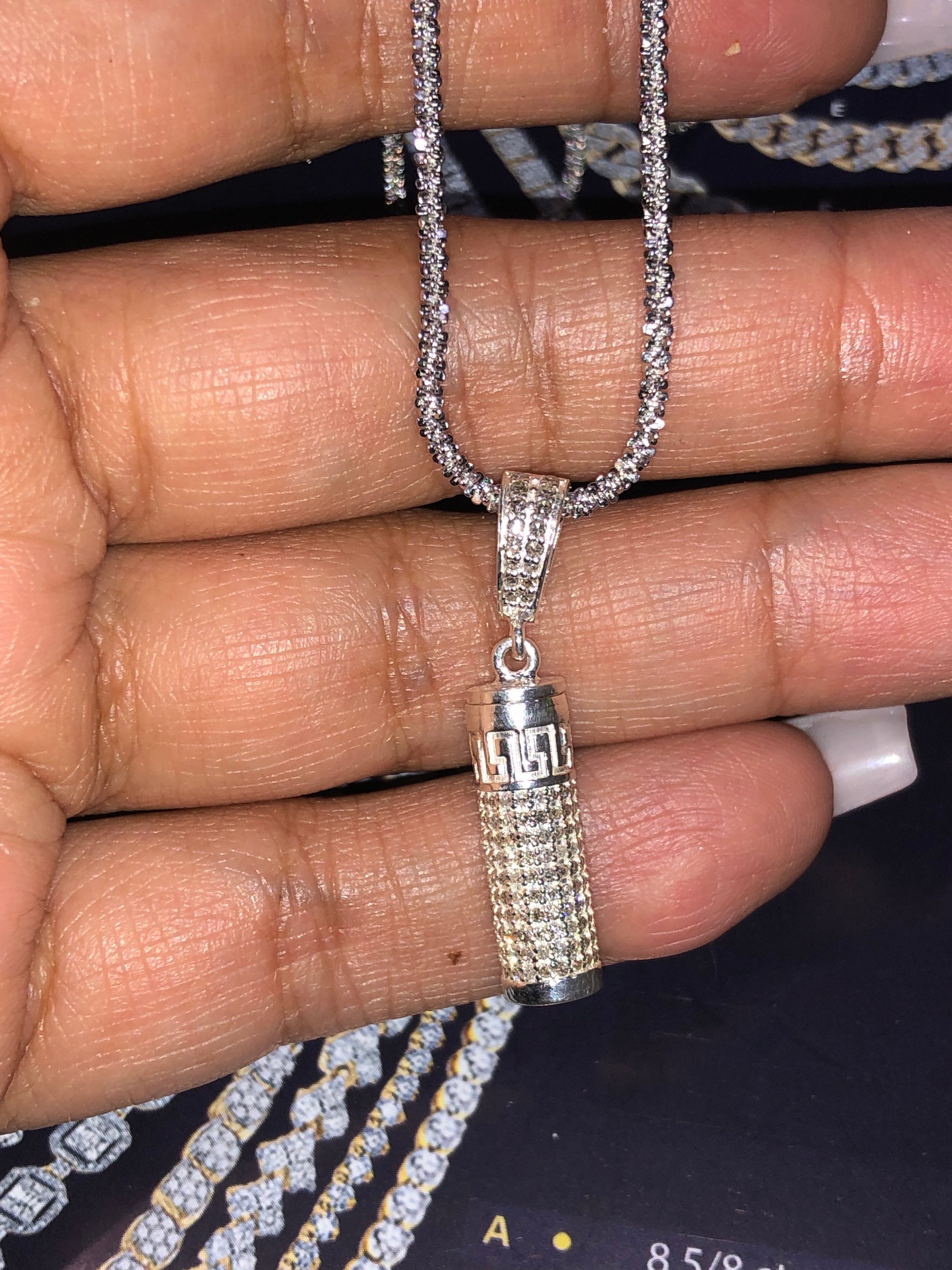 10k White Gold Cremation Necklace Cremation Jewelry - Etsy 10k White Gold Cremation Necklace Cremation Jewelry - Etsy