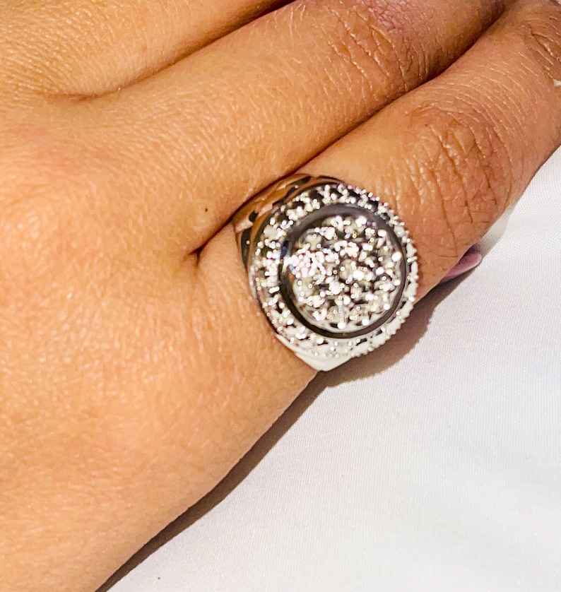 Mens Real Diamond Ring Certificate of Authenticity Included Etsy Mens Real Diamond Ring Certificate of Authenticity Included Etsy