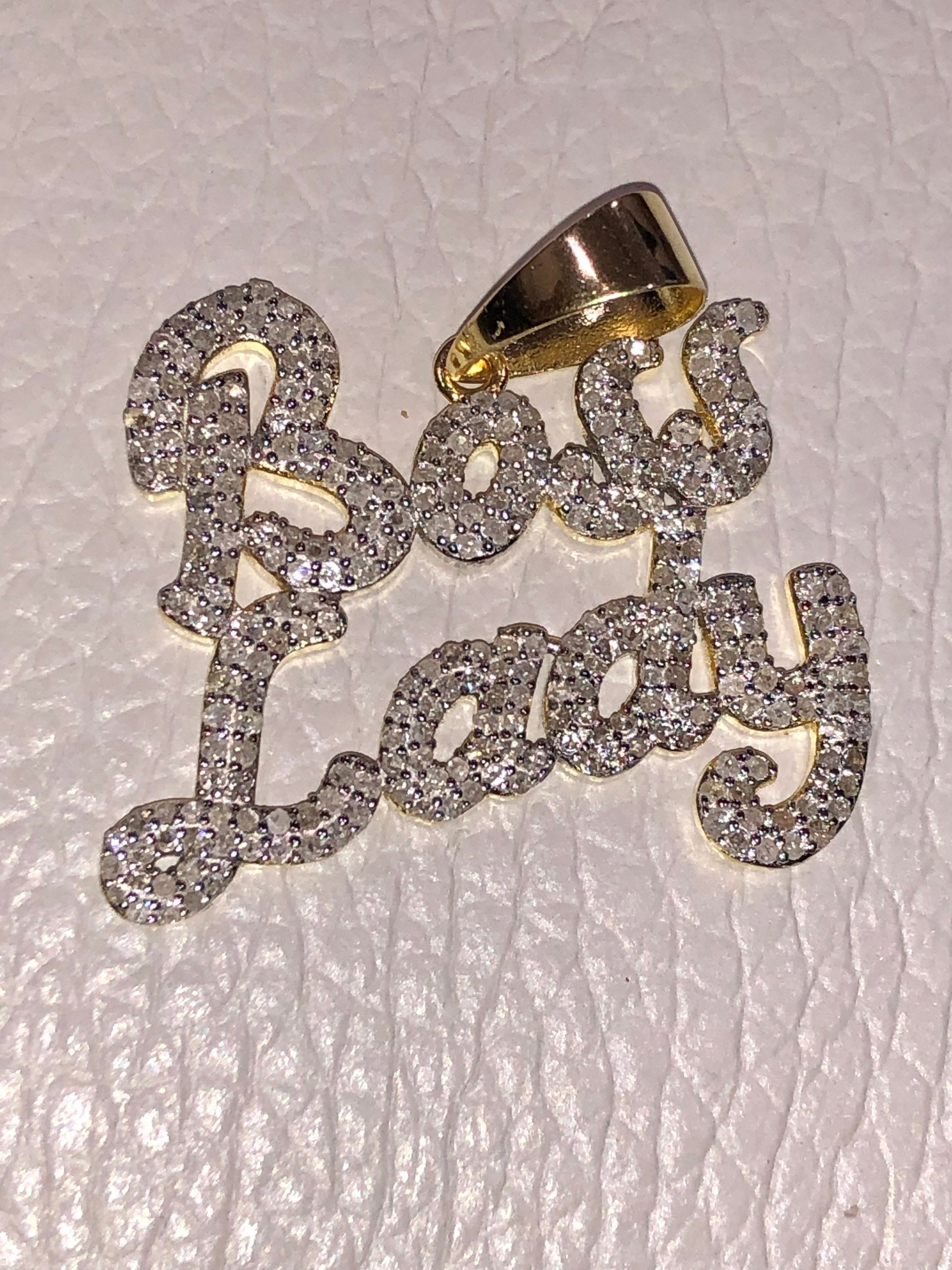 Real diamond custom pendants Outlet