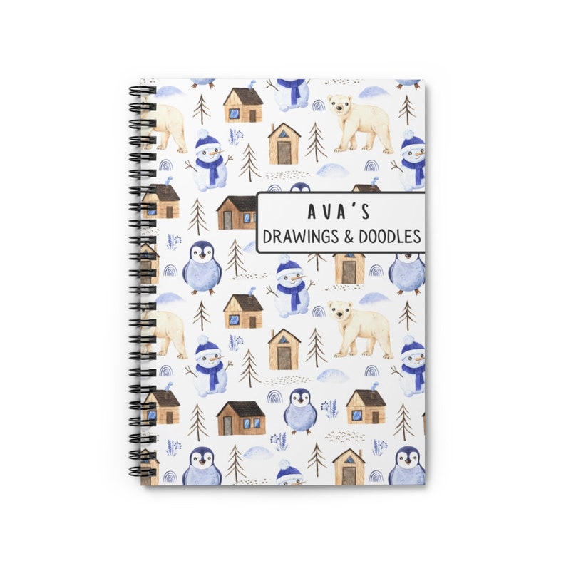 Personalized Notebook for Kid, Notebook for Kids, Gift for Kids, School ...