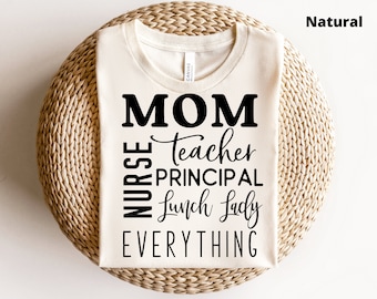 Homeschool Mama Tshirt, Homeschool Mama T-Shirt, Homeschool Mama Shirt, Homeschool Lehrer Geschenk, Homeschool Life, Homeschool Mama Geschenk