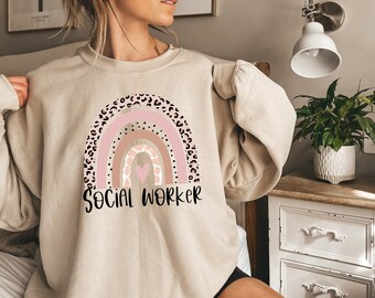 Social Worker Sweatshirt, Social Worker Sweater, Social Work Gift, Social Worker Shirt, Gift For Social Worker, Social Worker