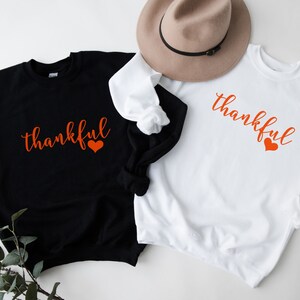 Thanksgiving Sweater, Thankful Sweater, Thankful Sweatshirt, Thankful Shirt, Vintage Thankful Shirt, Thanksgiving Gift, Fall Gift.