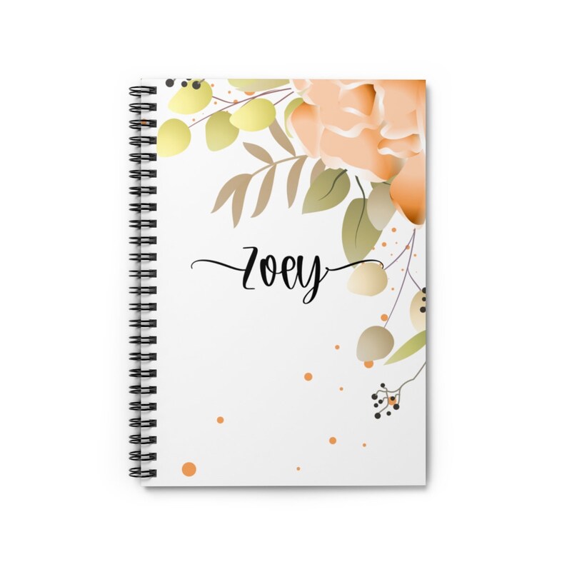 Personalized Notebook Stationary Diary Bullet Journal Etsy