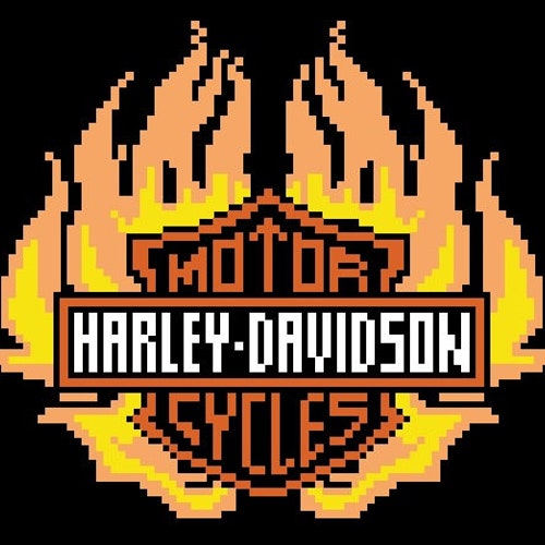 Harley Davidson Cross Stitch Pattern 1 Instant PDF Download | Etsy