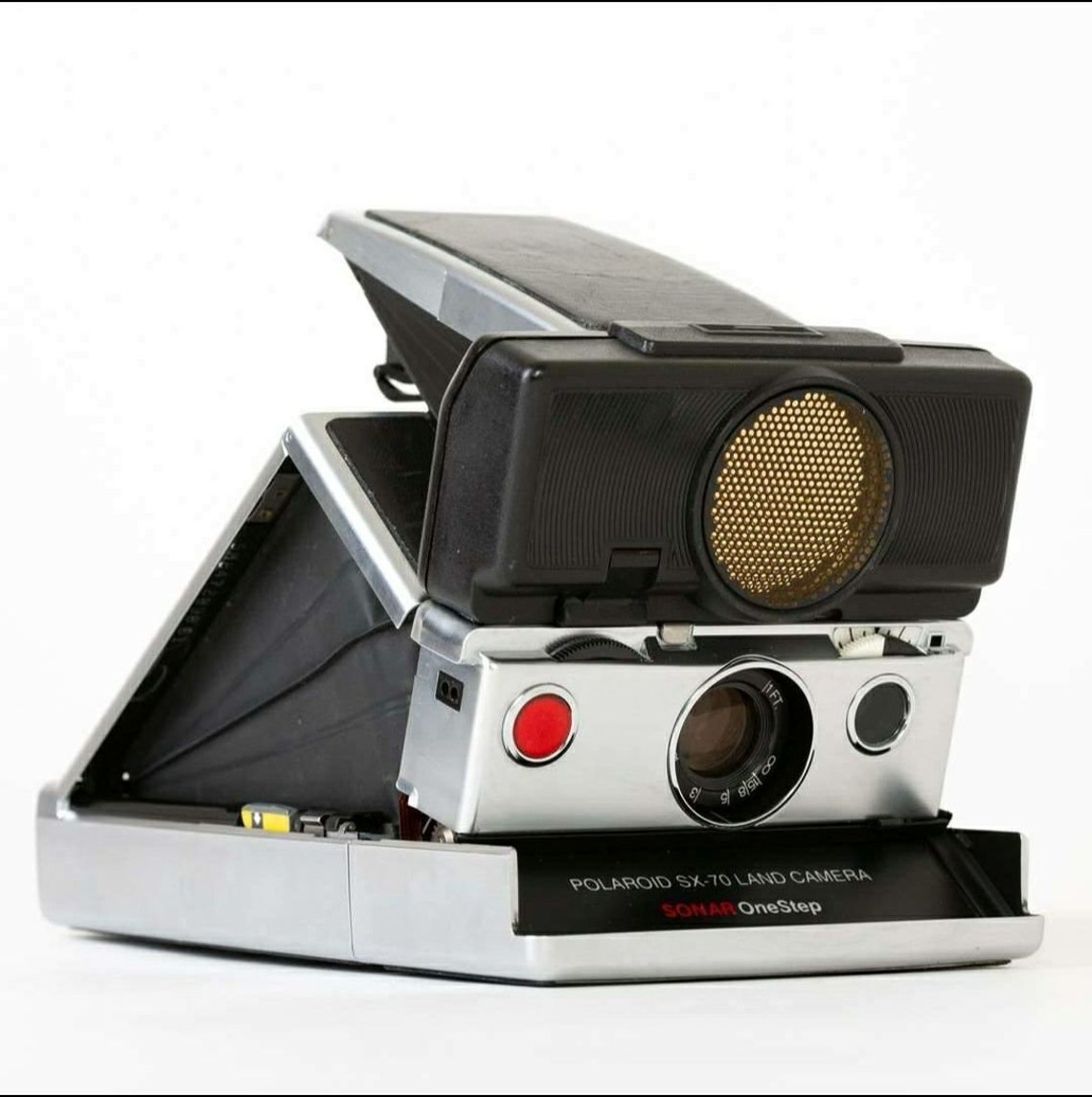 Polaroid Sonar OneStep SX70 Land Camera White & Black Etsy