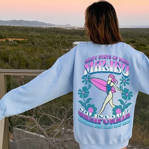 Trendy Florida Sweatshirt VSCO Girl Preppy Clothes College