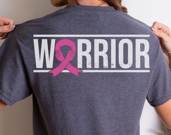 Breast Cancer  Tshirt Warrior Tee Pink Ribbon Cancer Support Team Breast Cancer Awareness No One Fights Alone Team Pink Shirt Fighter Tee
