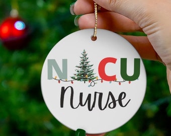 NICU Nurse, Neonatal Intensive Care RN, Neonate Nurse, NICU Nurse Gift, Nurse Ornament, Nursing Christmas Ornament