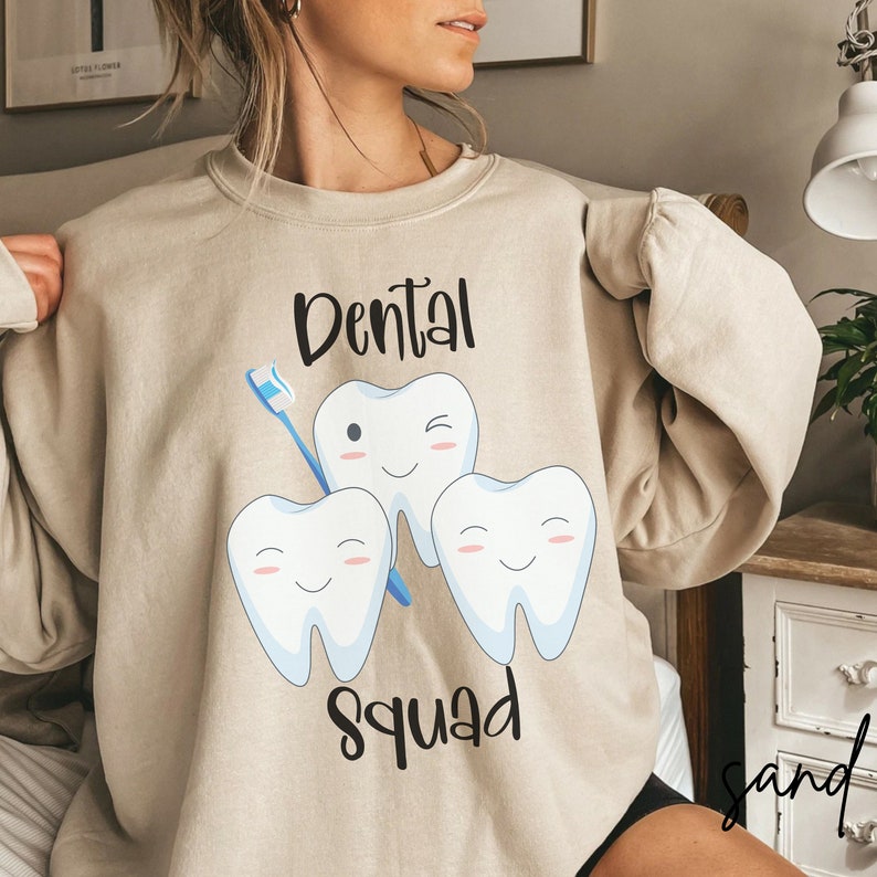 Dentist Sweater Dental Hygienist Dental Assistant Dental Etsy