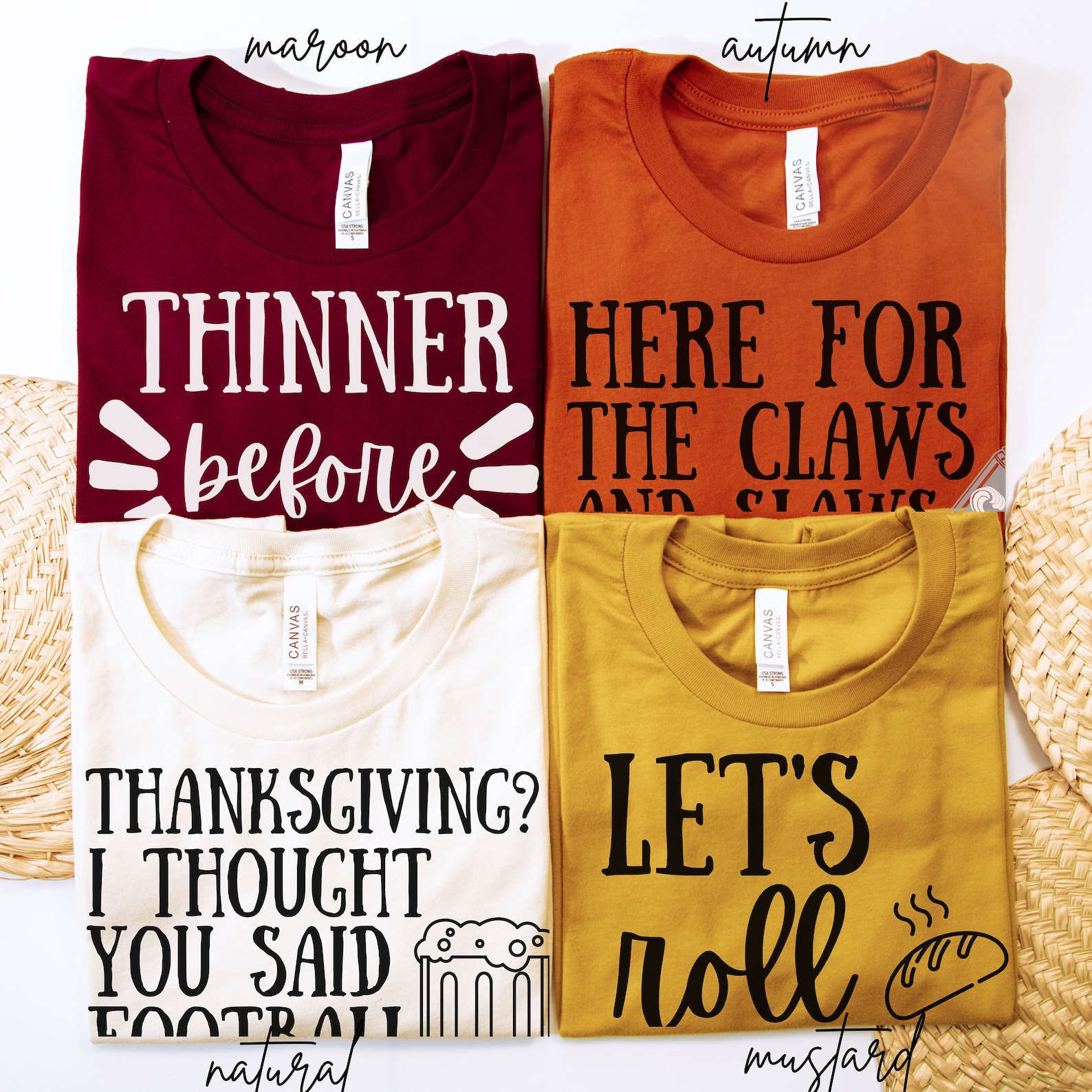 Thanksgiving Family Shirts Funny Thanksgiving Group Tshirts - Etsy