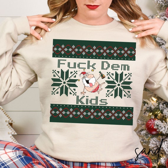 Adult humor ugly christmas sweater sales
