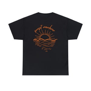 Sunset Tshirt Trendy Beachy Shirts Coconut Girl Clothes Cute Summer Tees Trendy TS Graphics Tee Mermaidcore T-Shirts Oversized Tee Aesthetic image 8