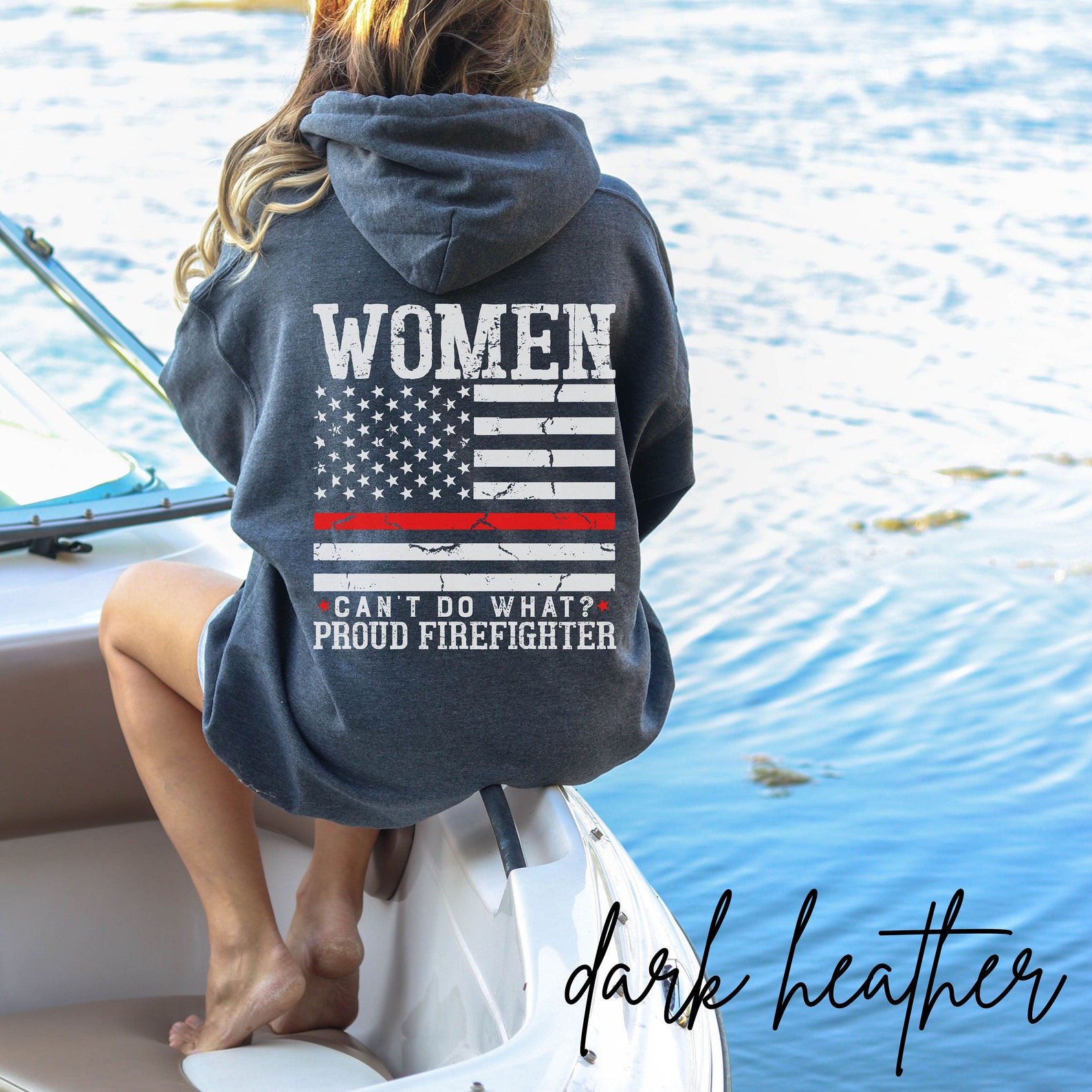 Fire Colors and Turquoise Bring Them Home Hoodie for Women