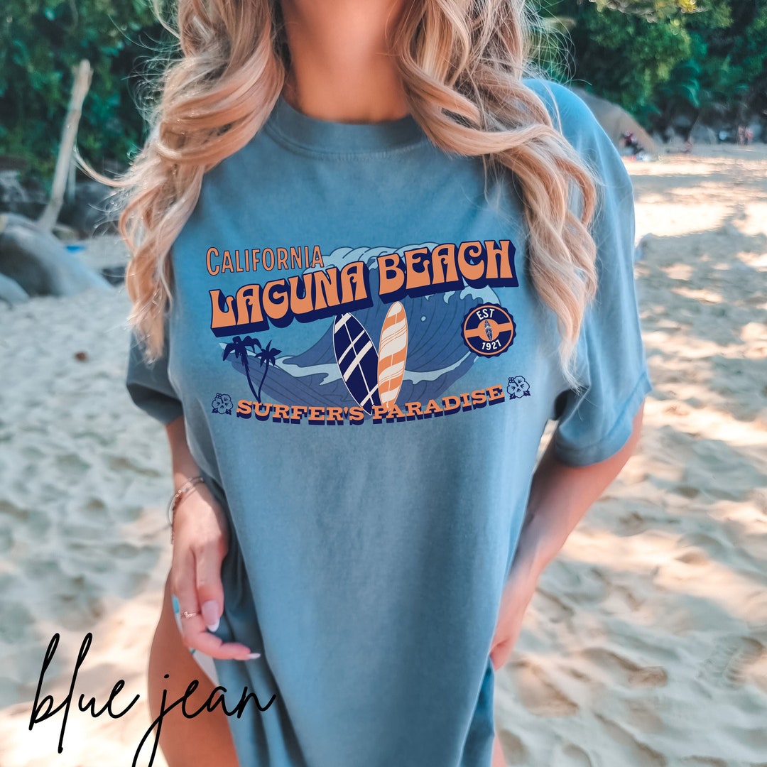 Laguna Beach T Shirt Comfort Colors Preppy Clothes Coconut Girl Summer