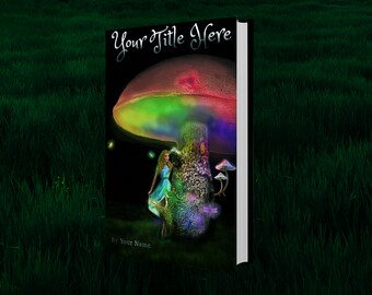 Fantasy Customizable Book Cover Design