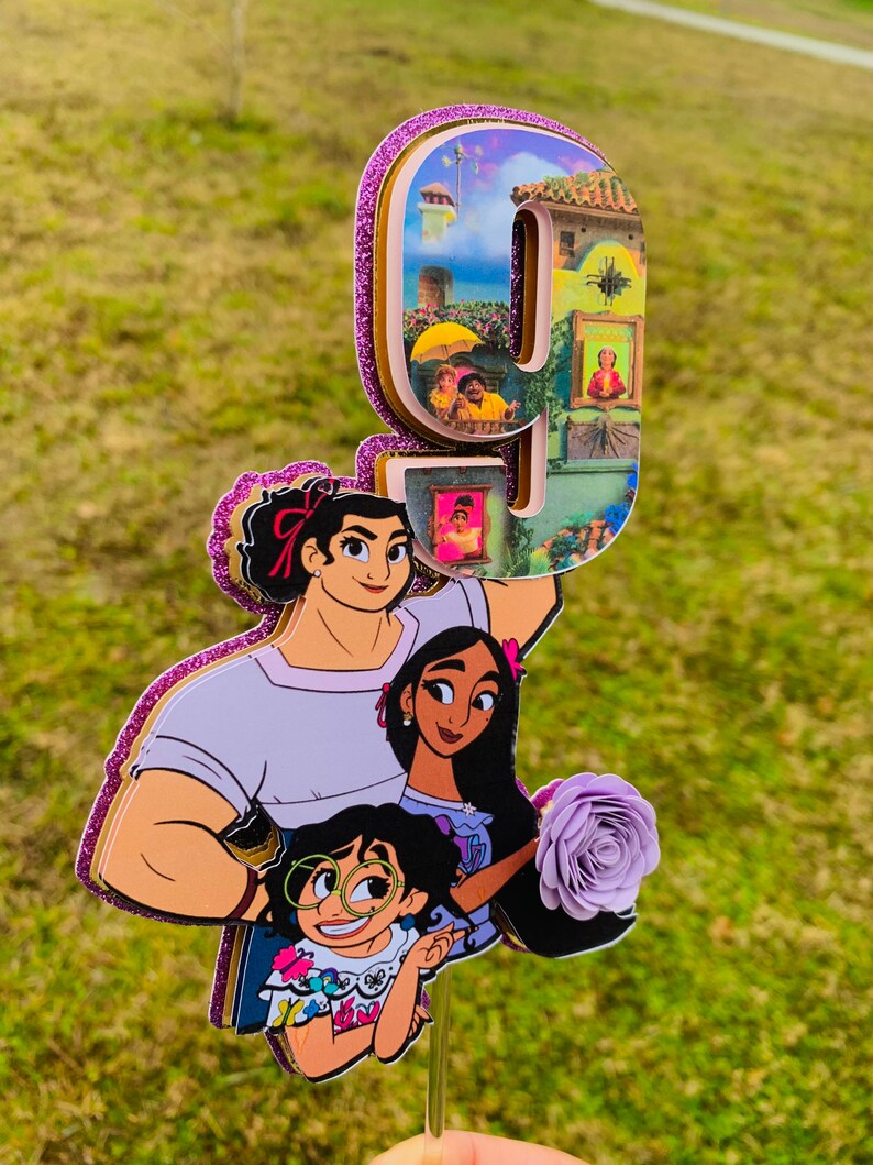 Encanto 3D Cake Topper Encanto Birthday Decorations Etsy UK