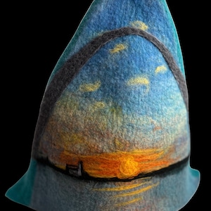 Custom Sauna hat- any art design