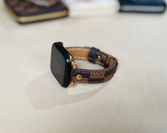 LV Repurposed  Apple Watch Band – Beaudin Wholesale