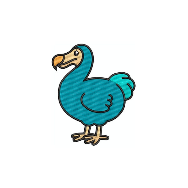 Fichier de broderie Dodo Bird (pes, dst, emb, pdf)