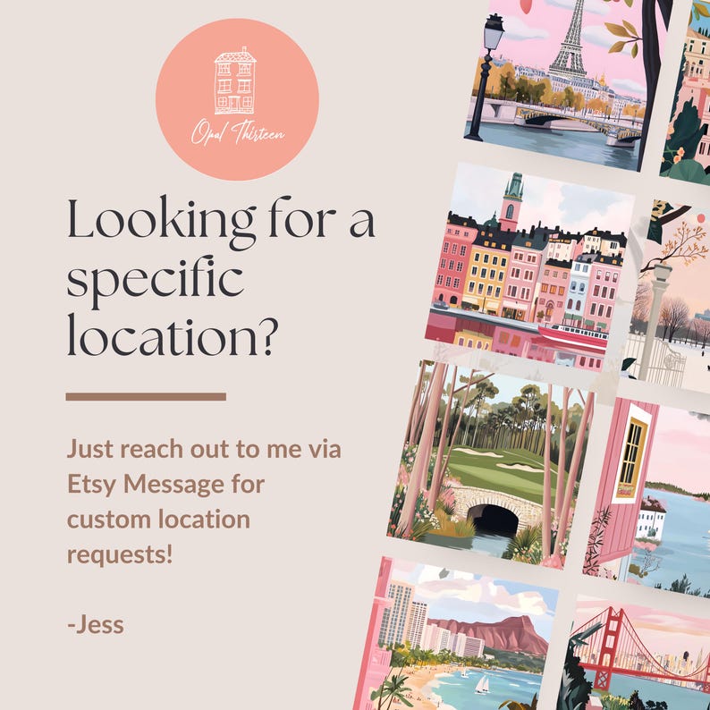 a collage of pictures with the words looking for a specific location?