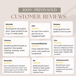 a customer review sheet with five stars on it