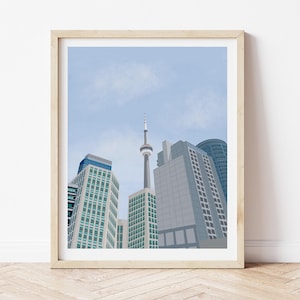Toronto CN Tower, CN Tower print, Toronto prints, Toronto wall art, Toronto poster, Toronto Building, Toronto Print gift, Gift for Traveler