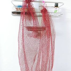 Sapo/African Exfoliating Net Sponge. 57 Inches Long.Bath Body sponge Jumbo image 5
