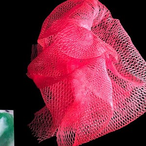 Sapo/African Exfoliating Net Sponge. 57 Inches Long stretchy.Bath Body sponge Jumbo