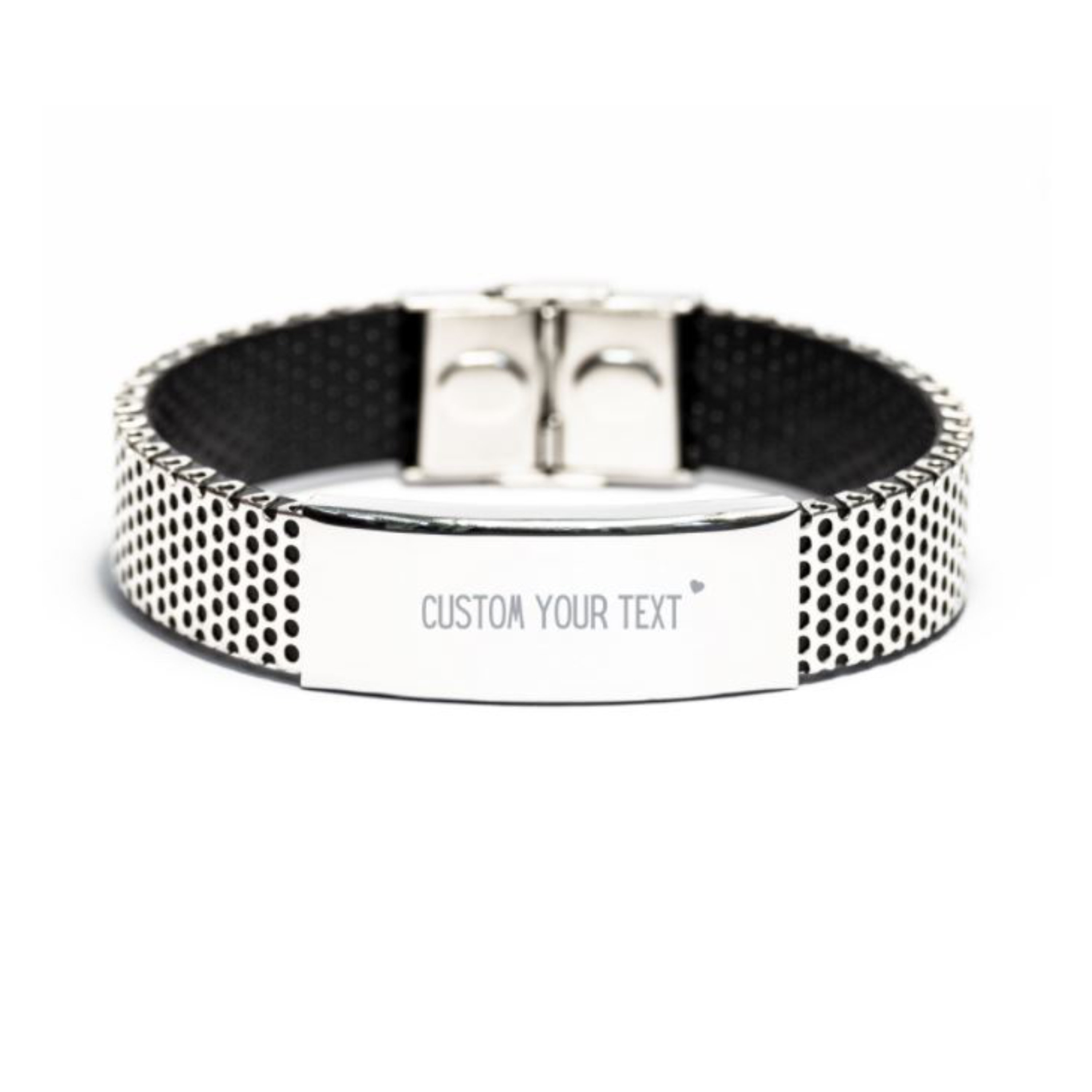 Custom Personalized Engraved Stainless Steel Bracelet Perfect Etsy