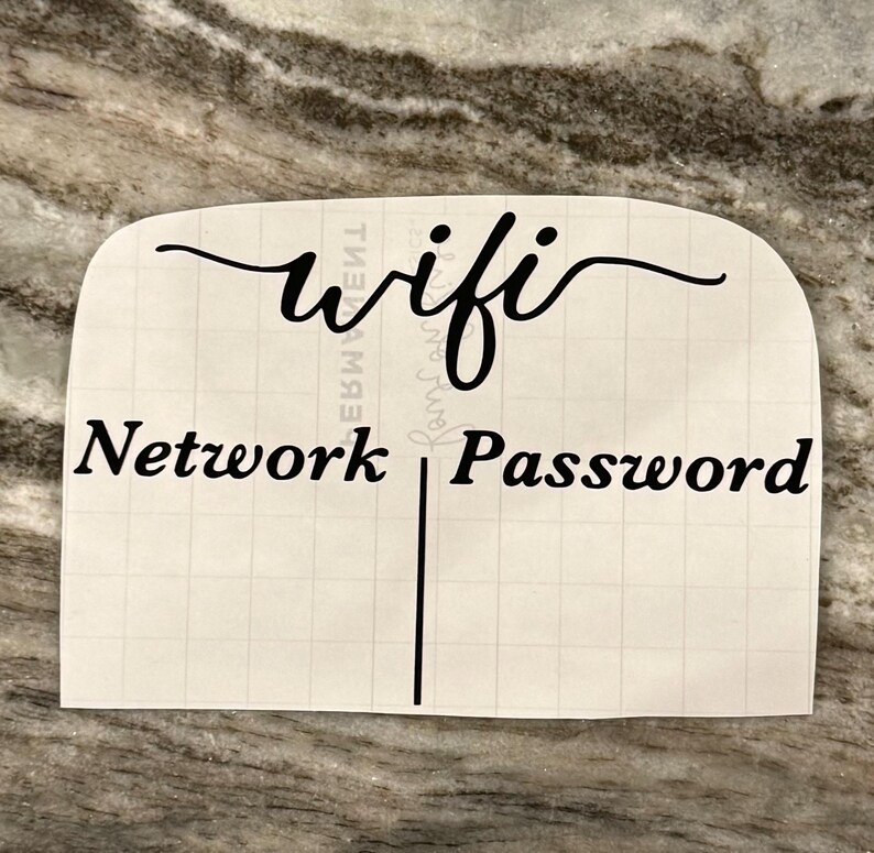 Wifi Decal - Etsy