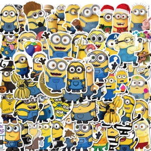 Un sacco di adesivi dei piccoli Minion Adesivi piccoli