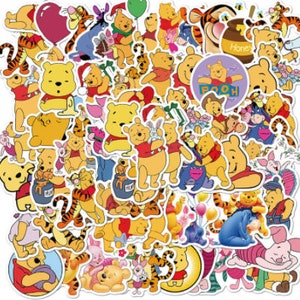Lot de stickers Winnie l'ourson