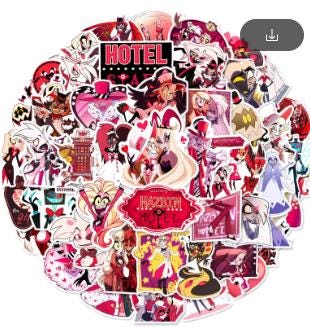 ハズビンホテル　プレイビル　ステッカー付き ハズビンホテル プレイビル ステッカー付き Amazon.co.jp: For