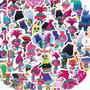 Veel trollenstickers