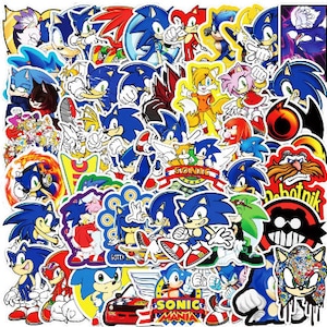 Adesivos de anime Adesivos de desenhos animados Sonic the Hedgehog