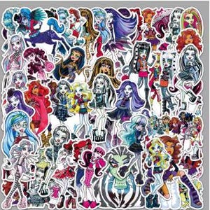 Lot von Monster High Schule Aufklebern