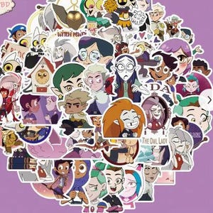 Lot der Eulenhaus Eulendame Stickers