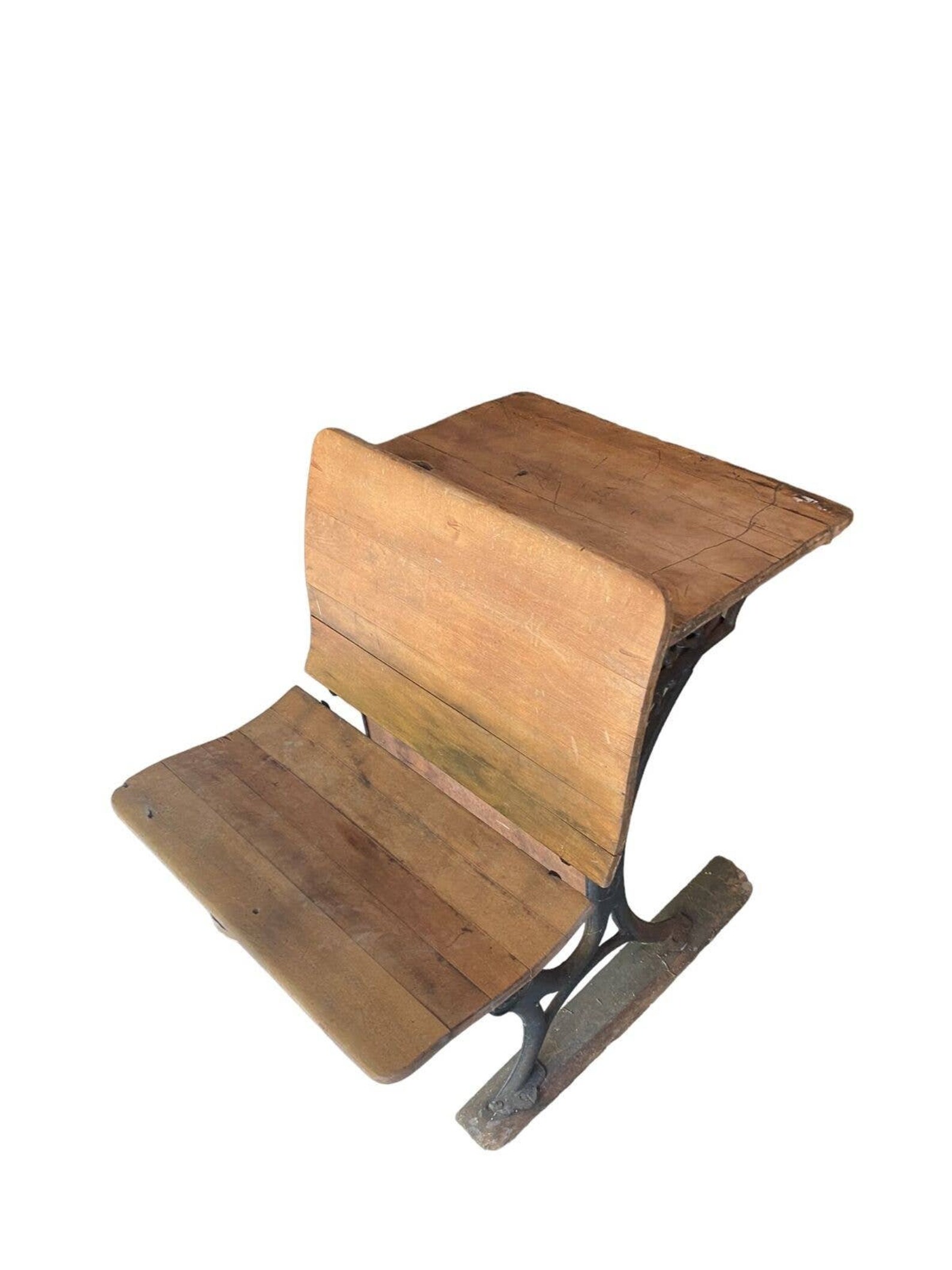 19th Century Antique School Desk Chair Buffalo Co. No.2 Etsy