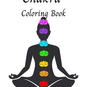 Chakra Coloring Book/downloadable Coloring Book/kids Chakra Coloring ...