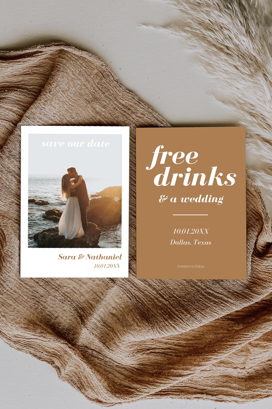 Customizable Save the Date | Save the Date Template | Save the Date ...