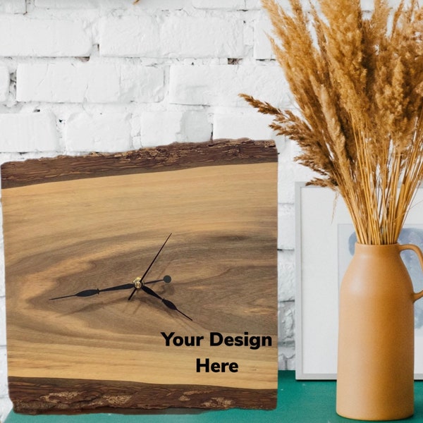 Wood Wall Clock Etsy Canada